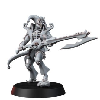 AMISH HARLEQUIN DARK JESTER